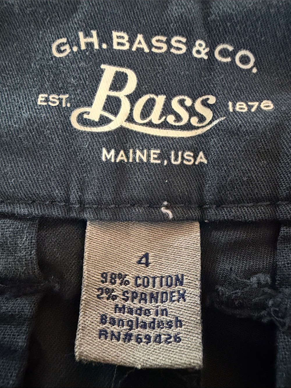 Bass Navy Women’s Bermuda Shorts - Picture 4 of 6